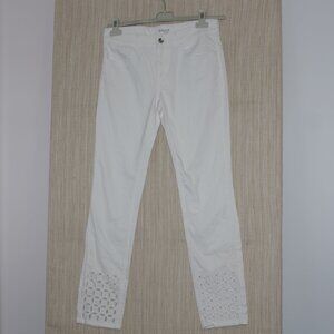 Claudie Pierlot Cutout White Women Jeans  size 38
